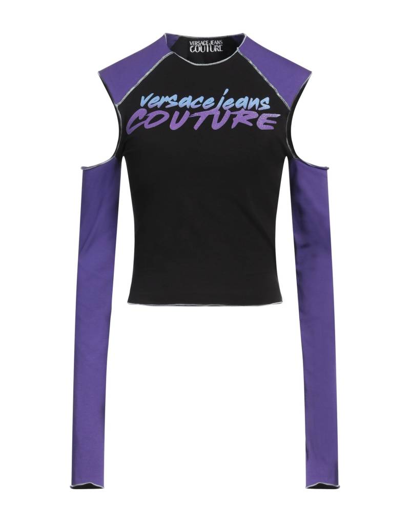 VERSACE JEANS COUTURE T-shirts Damen Schwarz von VERSACE JEANS COUTURE