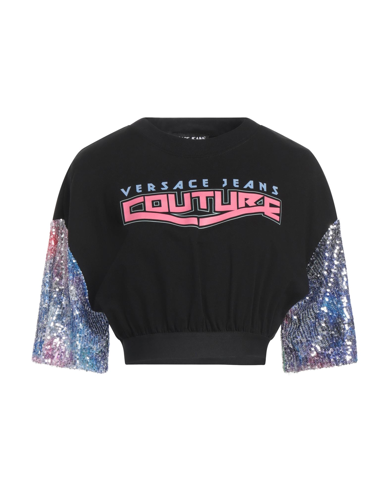 VERSACE JEANS COUTURE T-shirts Damen Schwarz von VERSACE JEANS COUTURE