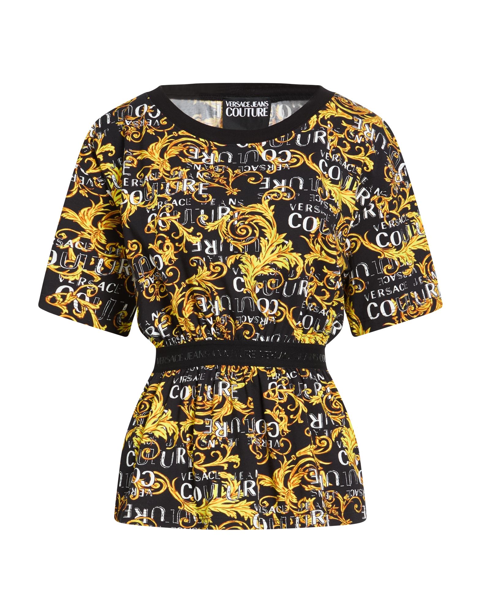 VERSACE JEANS COUTURE T-shirts Damen Schwarz von VERSACE JEANS COUTURE