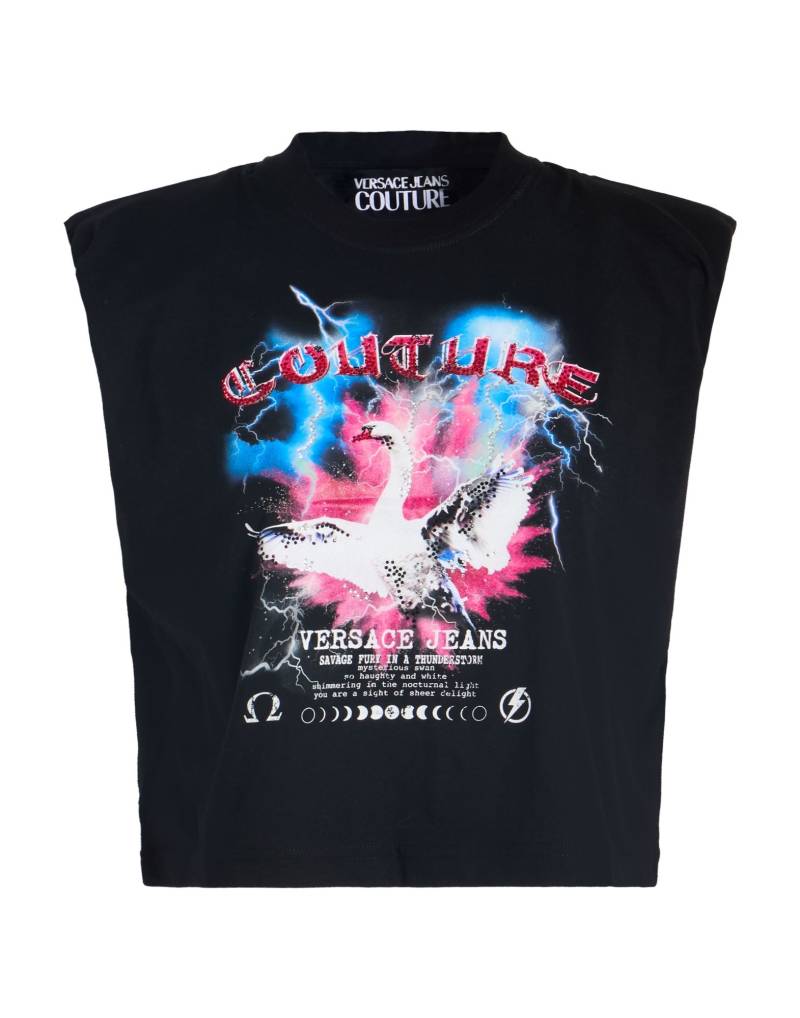 VERSACE JEANS COUTURE T-shirts Damen Schwarz von VERSACE JEANS COUTURE