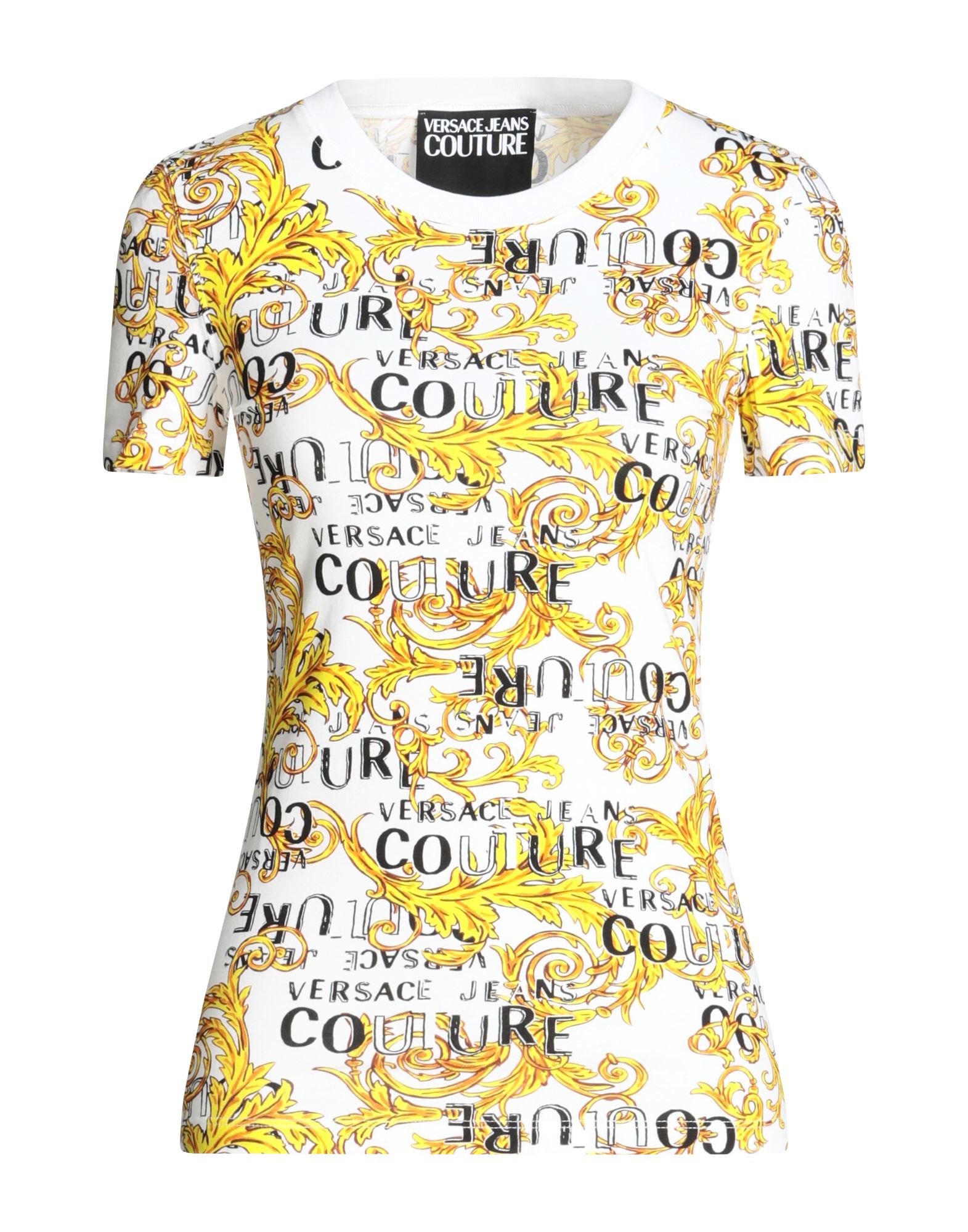 VERSACE JEANS COUTURE T-shirts Damen Weiß von VERSACE JEANS COUTURE