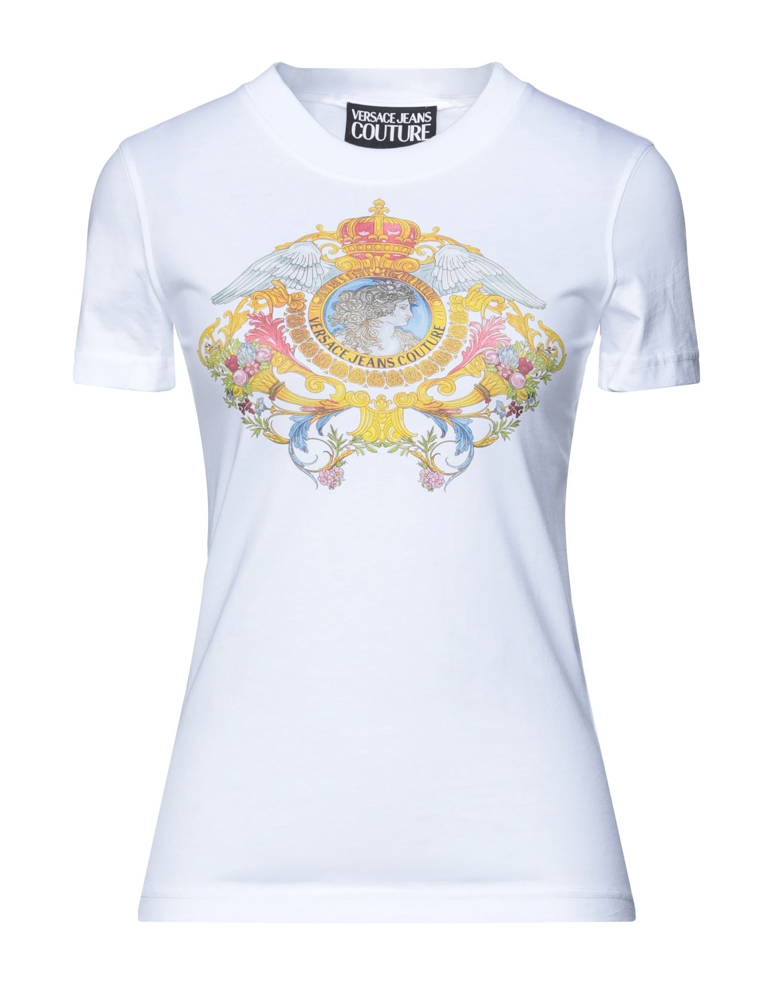 VERSACE JEANS COUTURE T-shirts Damen Weiß von VERSACE JEANS COUTURE