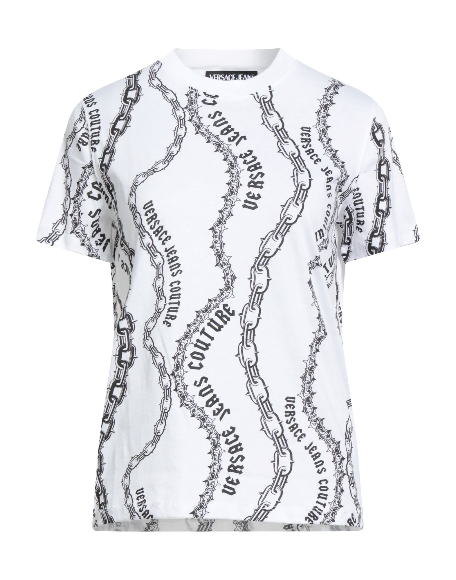 VERSACE JEANS COUTURE T-shirts Damen Weiß VERSACE JEANS COUTURE T-shirts Damen Weiß von VERSACE JEANS COUTURE