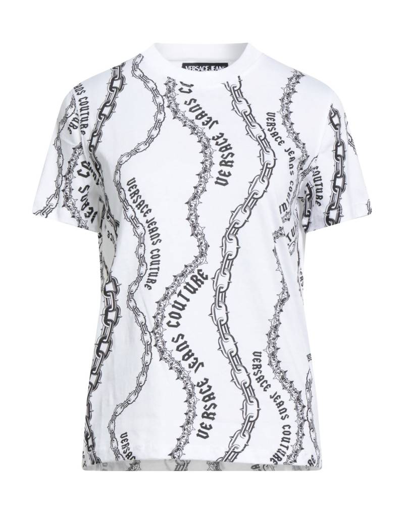 VERSACE JEANS COUTURE T-shirts Damen Weiß VERSACE JEANS COUTURE T-shirts Damen Weiß von VERSACE JEANS COUTURE