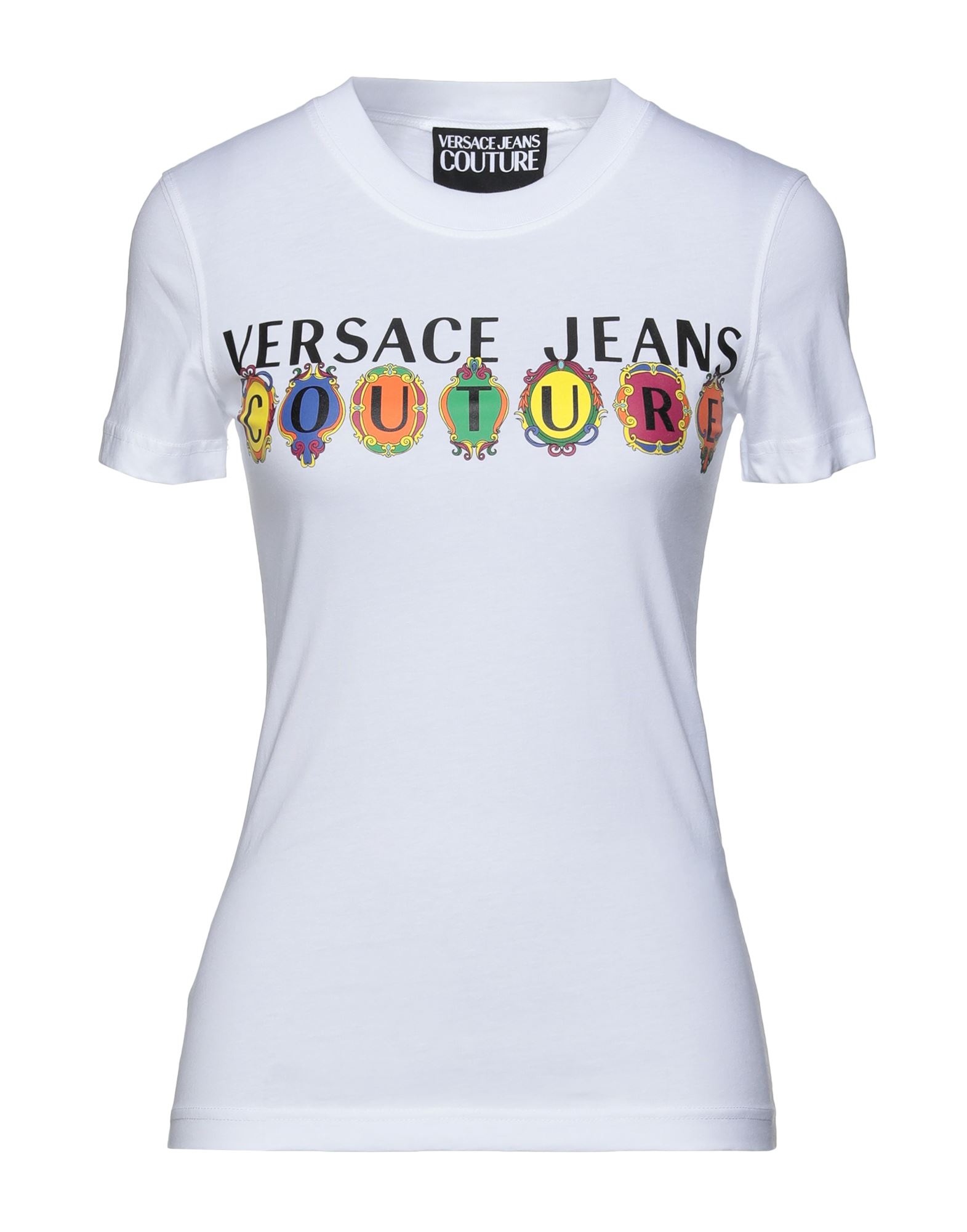 VERSACE JEANS COUTURE T-shirts Damen Weiß von VERSACE JEANS COUTURE