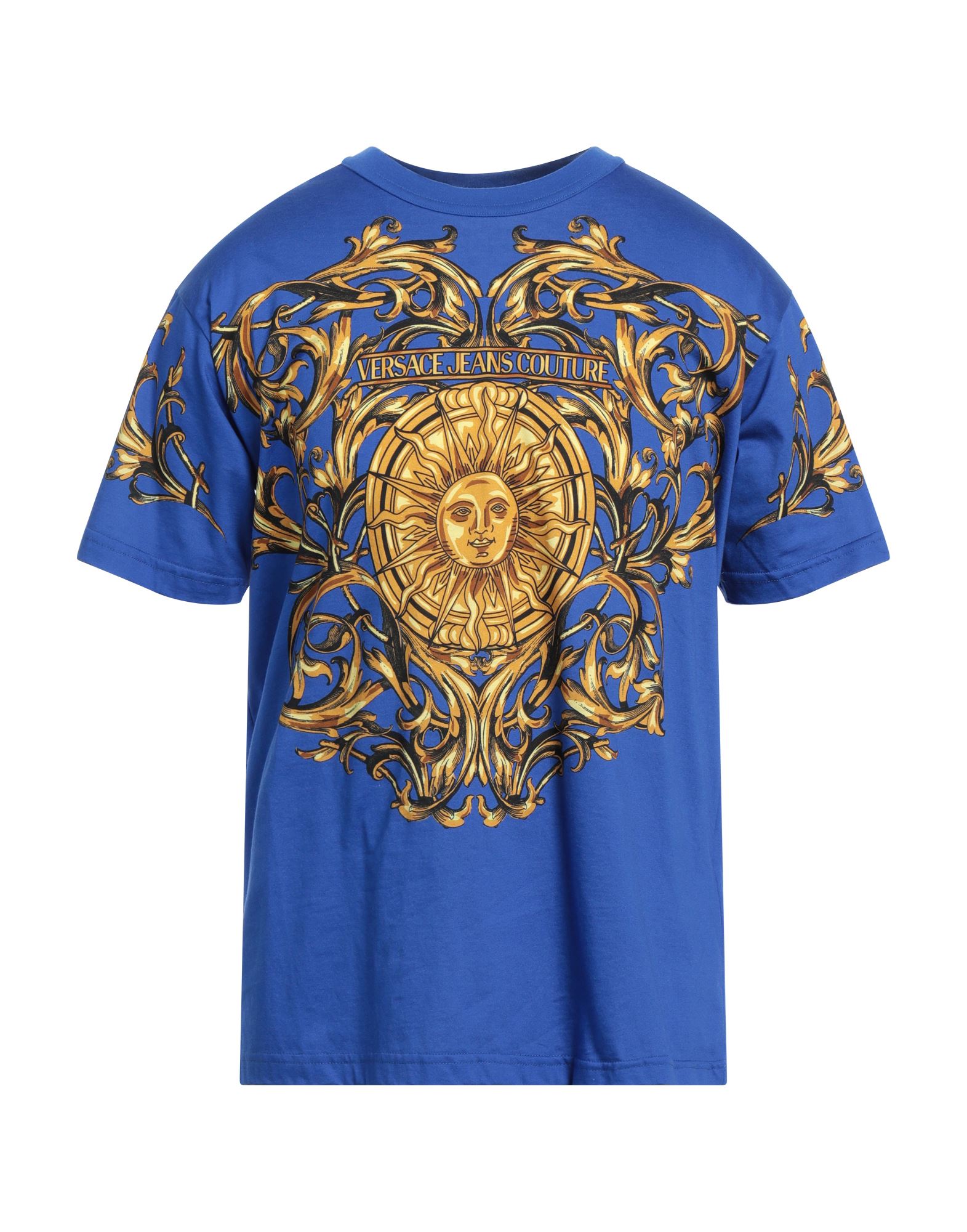 VERSACE JEANS COUTURE T-shirts Herren Blau von VERSACE JEANS COUTURE