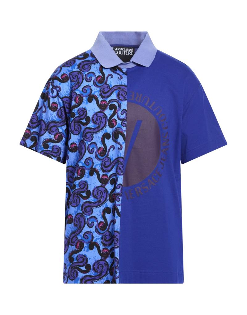 VERSACE JEANS COUTURE T-shirts Herren Blau von VERSACE JEANS COUTURE