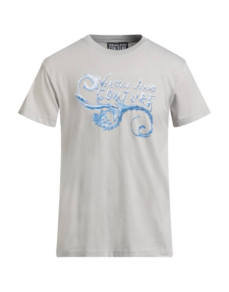 VERSACE JEANS COUTURE T-shirts Herren Hellgrau von VERSACE JEANS COUTURE