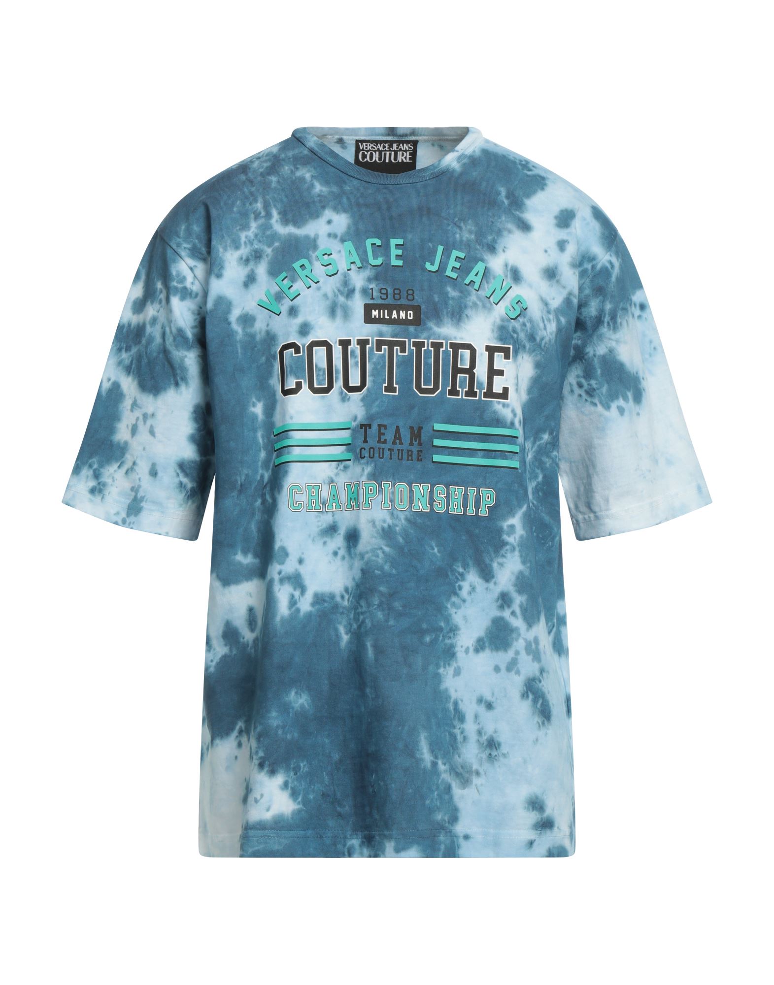 VERSACE JEANS COUTURE T-shirts Herren Himmelblau von VERSACE JEANS COUTURE