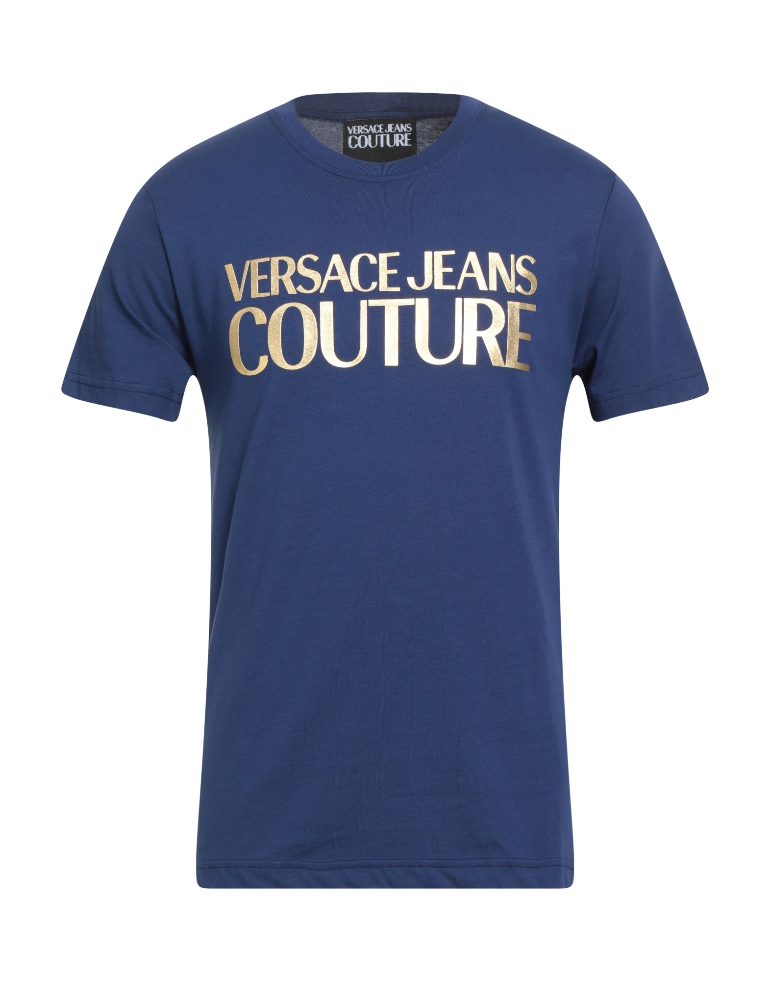 VERSACE JEANS COUTURE T-shirts Herren Königsblau von VERSACE JEANS COUTURE