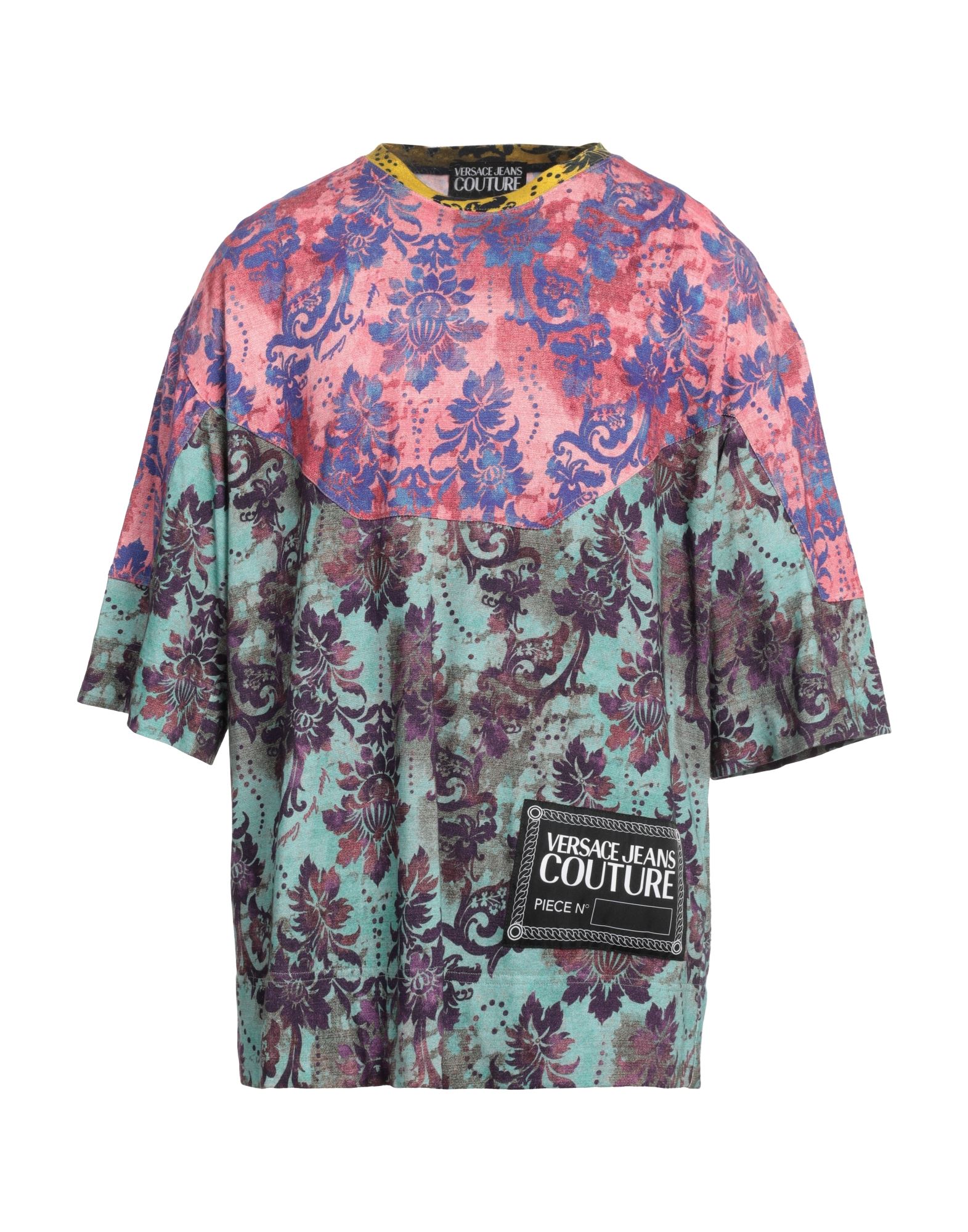 VERSACE JEANS COUTURE T-shirts Herren Lachs VERSACE JEANS COUTURE T-shirts Herren Lachs von VERSACE JEANS COUTURE