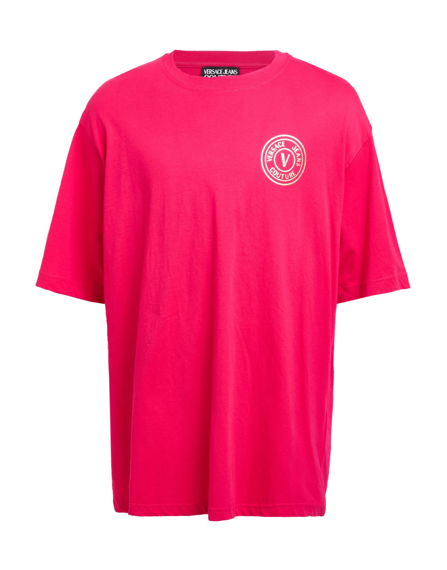 VERSACE JEANS COUTURE T-shirts Herren Magenta VERSACE JEANS COUTURE T-shirts Herren Magenta von VERSACE JEANS COUTURE