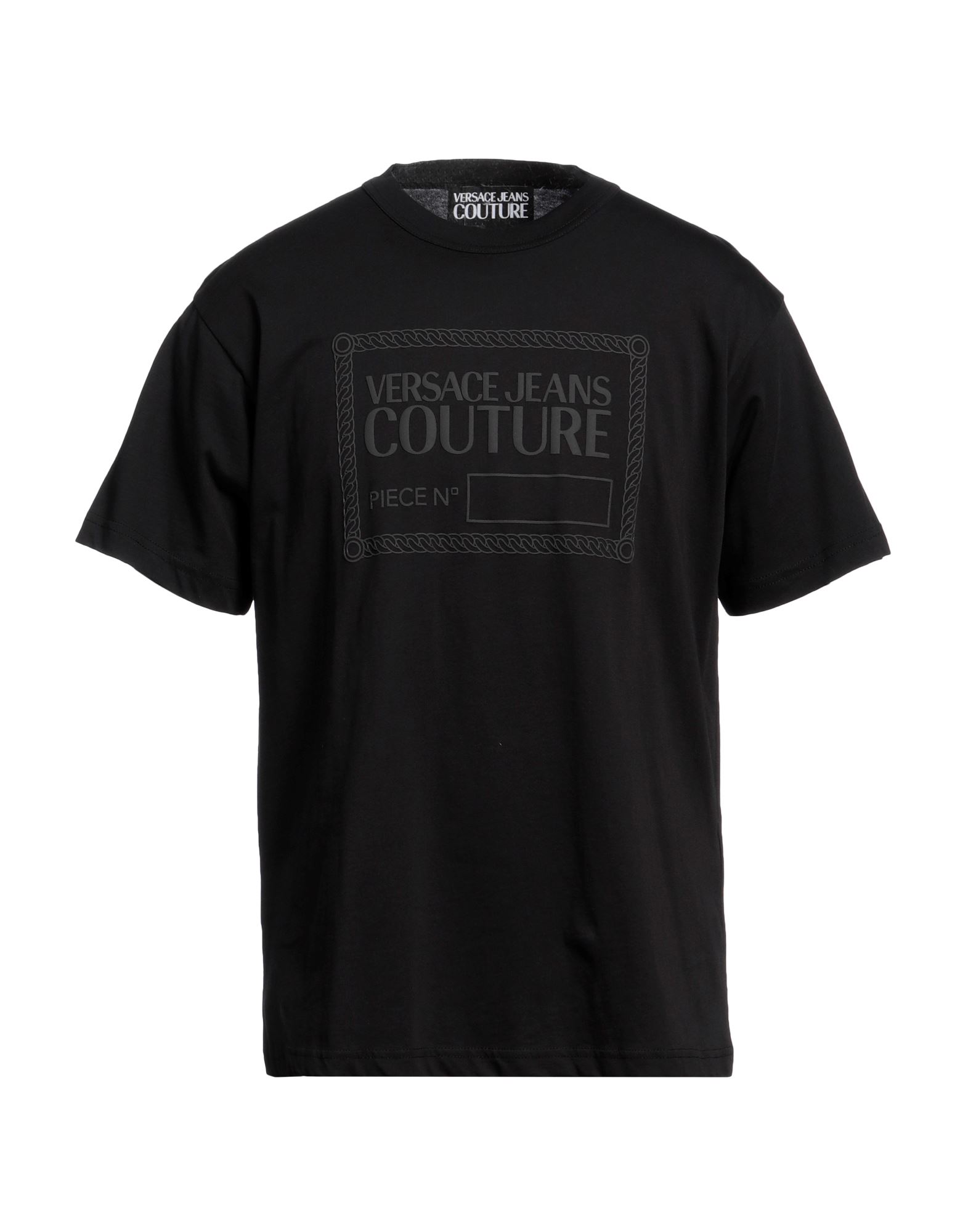 VERSACE JEANS COUTURE T-shirts Herren Schwarz von VERSACE JEANS COUTURE