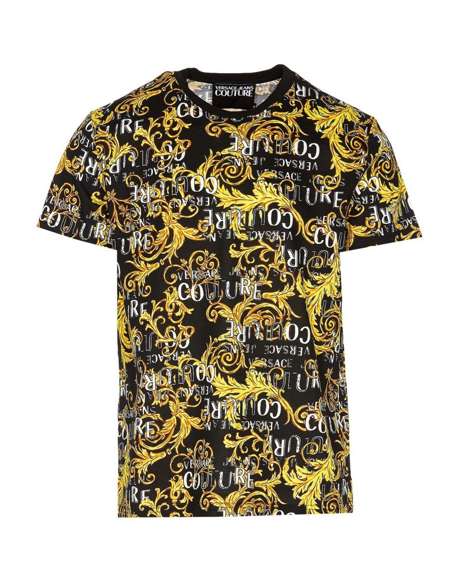 VERSACE JEANS COUTURE T-shirts Herren Schwarz von VERSACE JEANS COUTURE