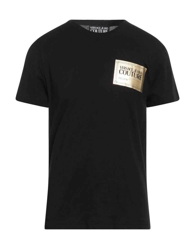 VERSACE JEANS COUTURE T-shirts Herren Schwarz von VERSACE JEANS COUTURE