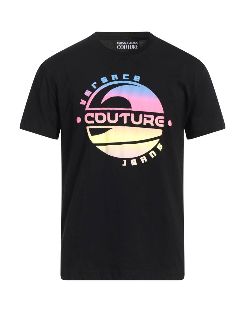 VERSACE JEANS COUTURE T-shirts Herren Schwarz von VERSACE JEANS COUTURE