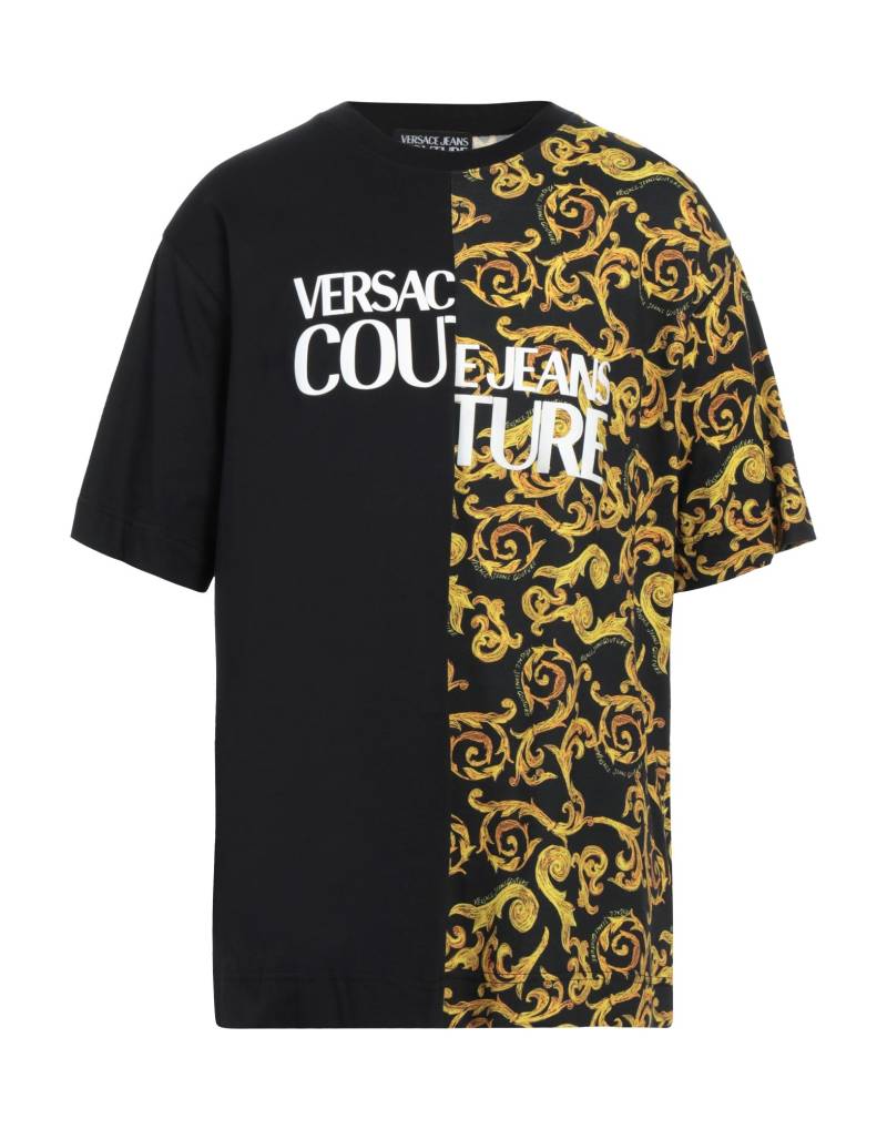 VERSACE JEANS COUTURE T-shirts Herren Schwarz von VERSACE JEANS COUTURE