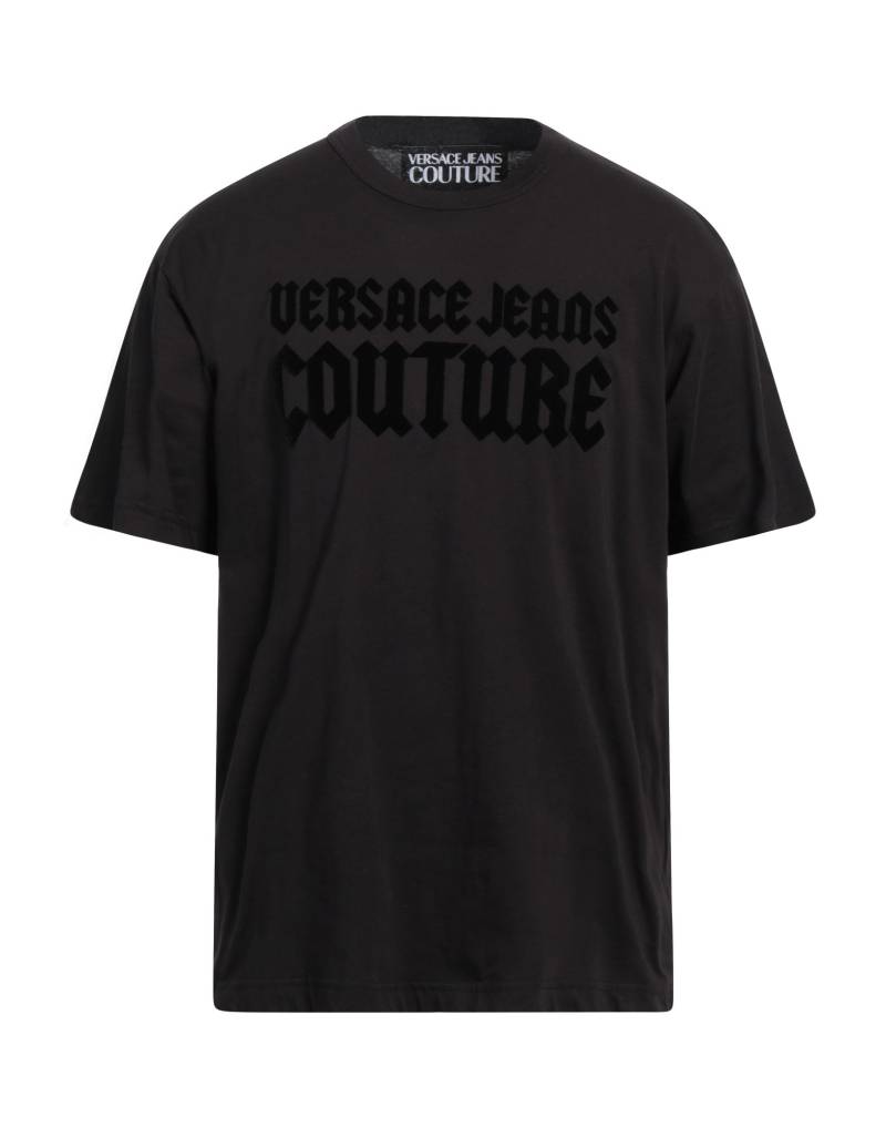 VERSACE JEANS COUTURE T-shirts Herren Schwarz von VERSACE JEANS COUTURE