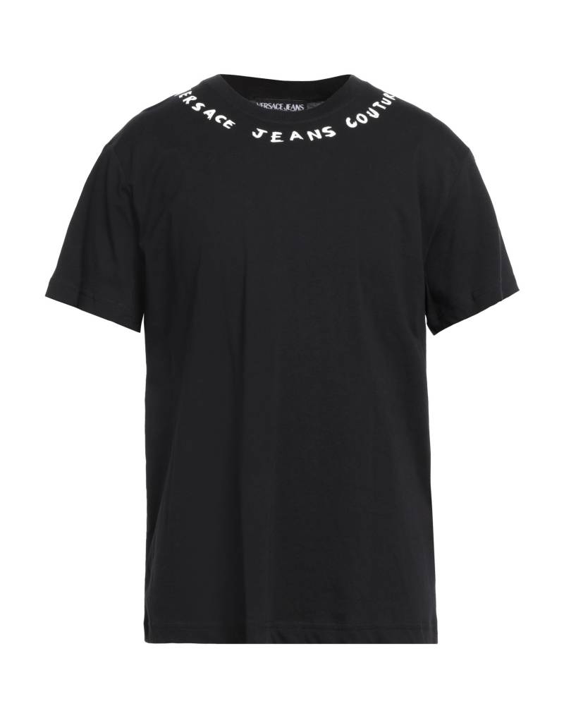 VERSACE JEANS COUTURE T-shirts Herren Schwarz von VERSACE JEANS COUTURE