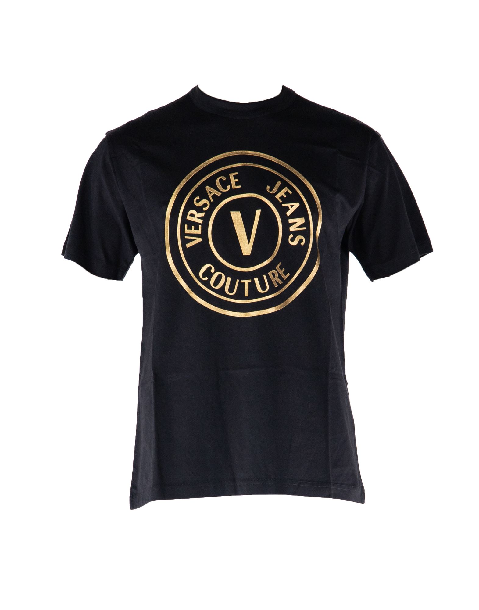 VERSACE JEANS COUTURE T-shirts Herren Schwarz von VERSACE JEANS COUTURE