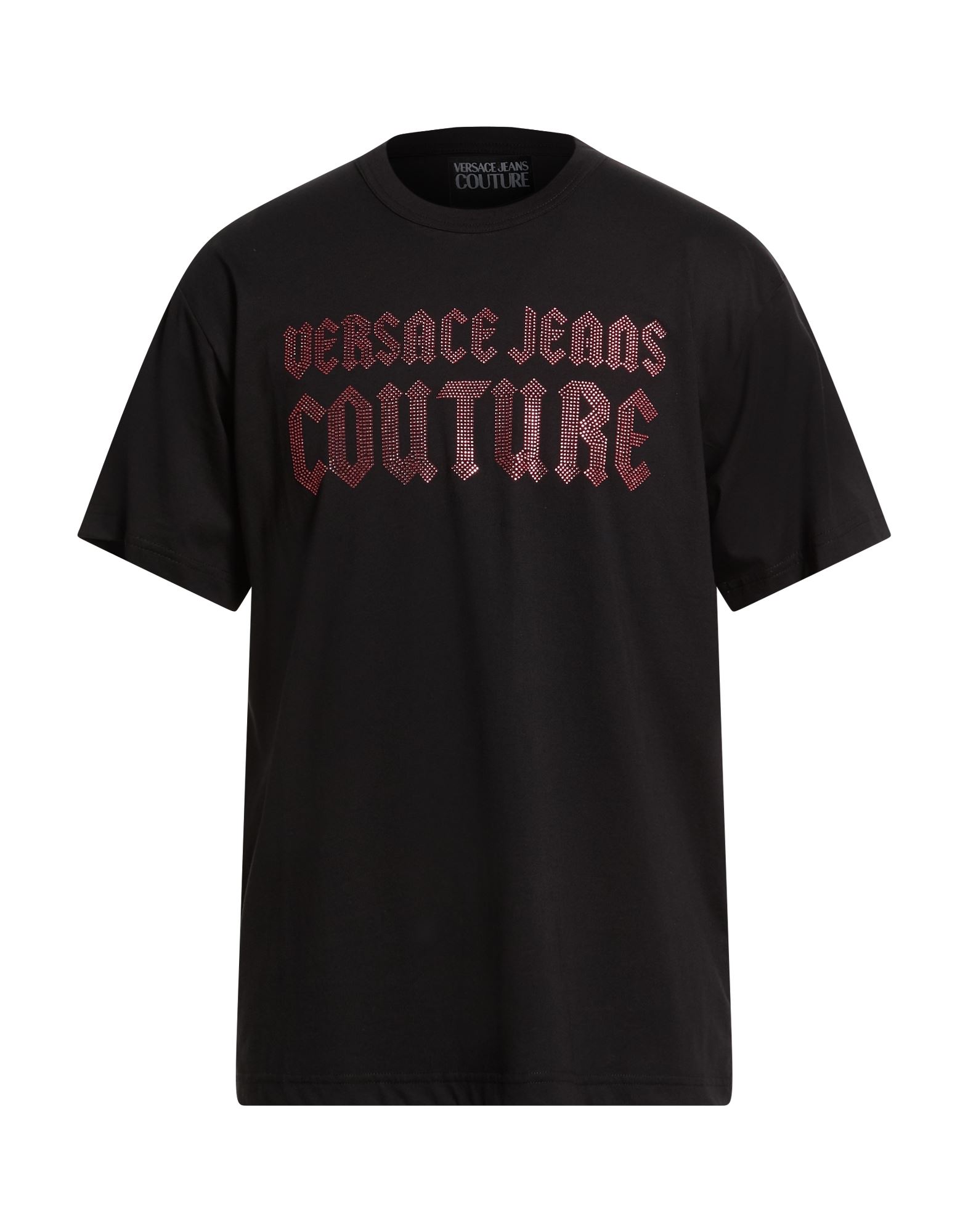 VERSACE JEANS COUTURE T-shirts Herren Schwarz von VERSACE JEANS COUTURE