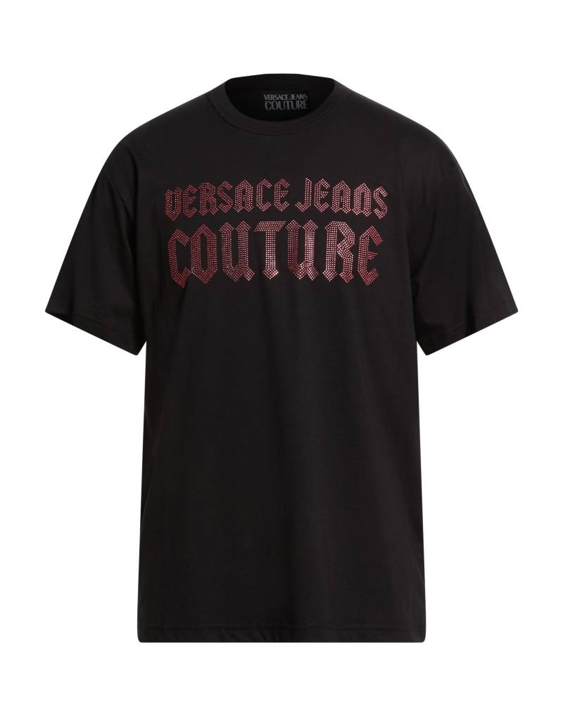 VERSACE JEANS COUTURE T-shirts Herren Schwarz von VERSACE JEANS COUTURE
