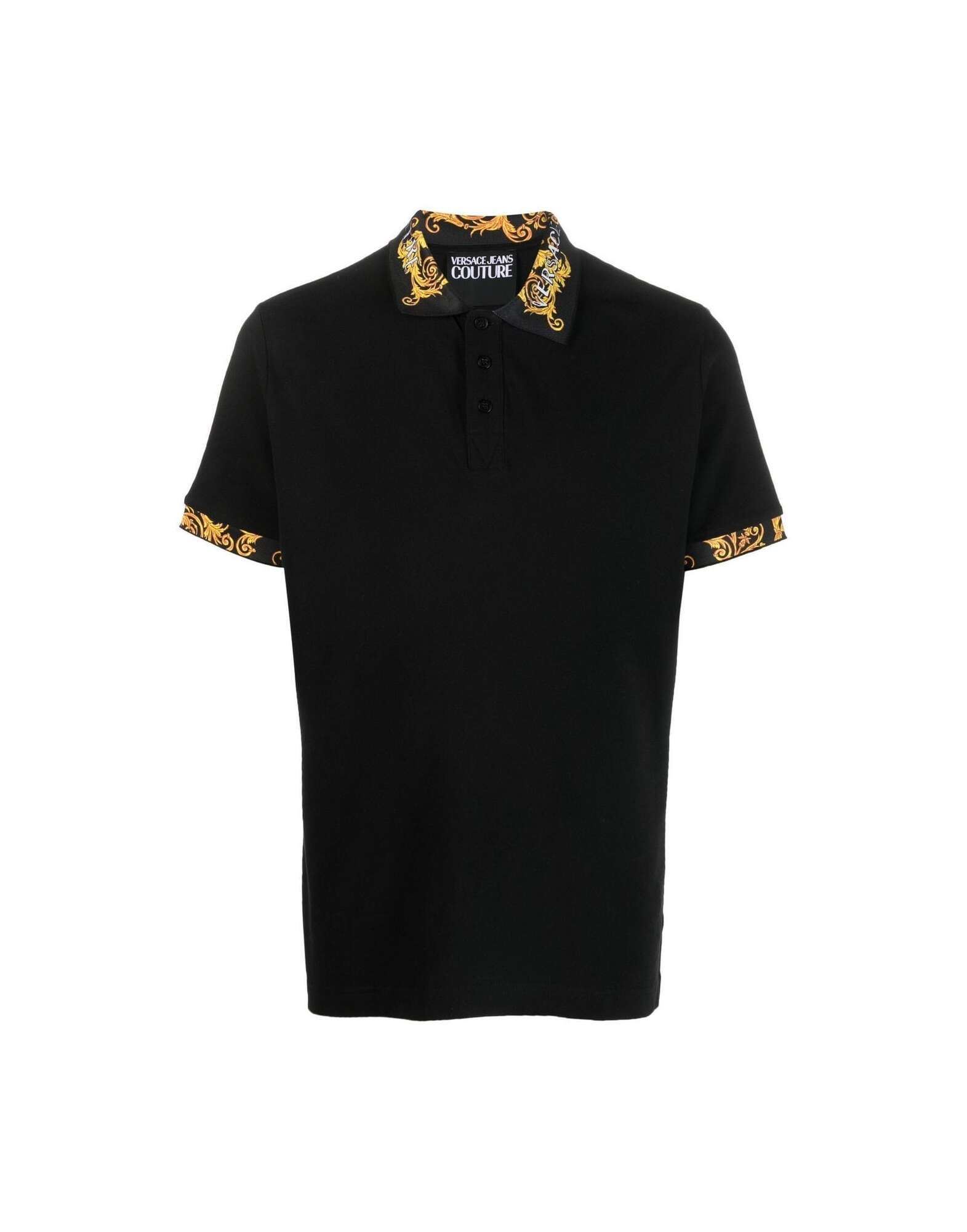 VERSACE JEANS COUTURE T-shirts Herren Schwarz von VERSACE JEANS COUTURE