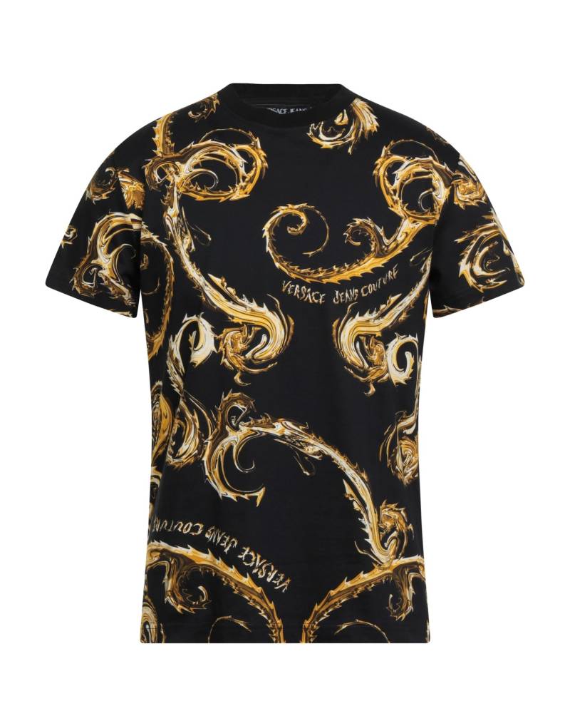 VERSACE JEANS COUTURE T-shirts Herren Schwarz von VERSACE JEANS COUTURE
