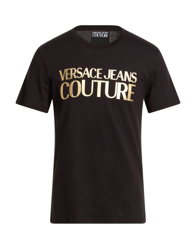 VERSACE JEANS COUTURE T-shirts Herren Schwarz von VERSACE JEANS COUTURE