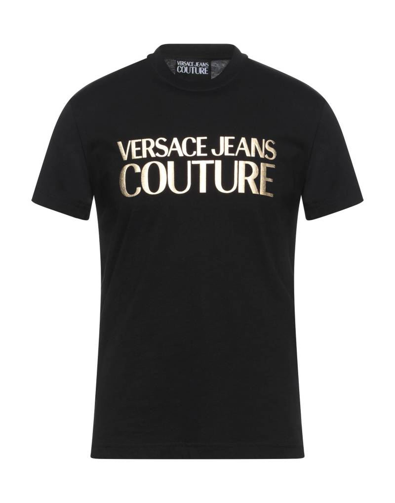 VERSACE JEANS COUTURE T-shirts Herren Schwarz von VERSACE JEANS COUTURE