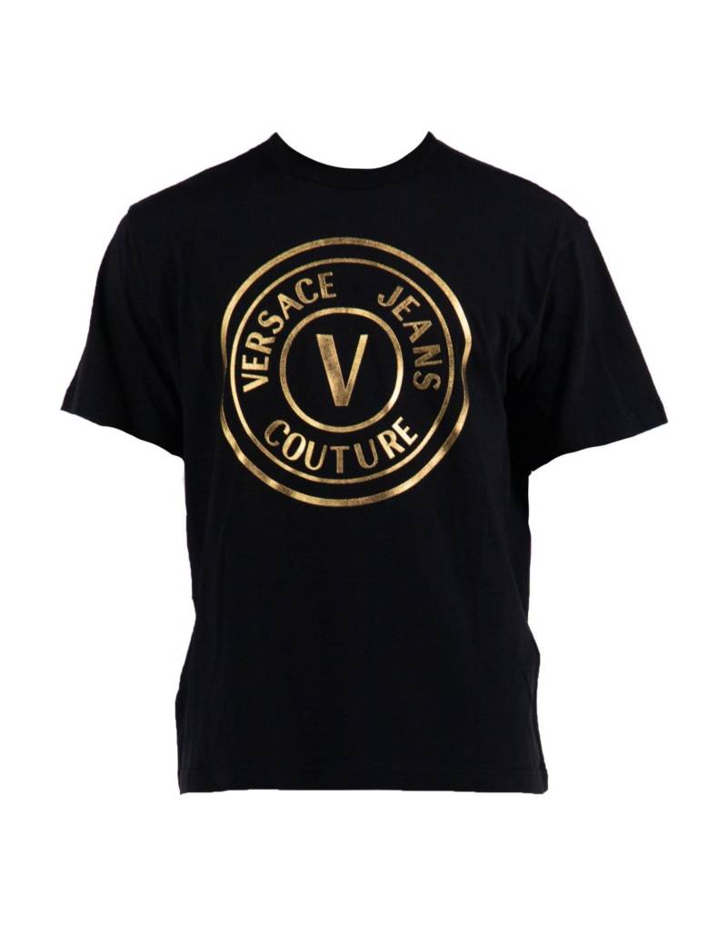 VERSACE JEANS COUTURE T-shirts Herren Schwarz von VERSACE JEANS COUTURE