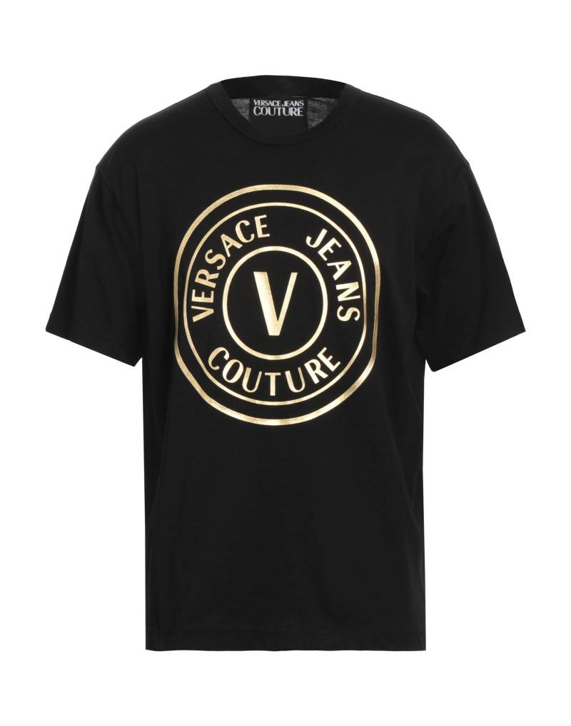 VERSACE JEANS COUTURE T-shirts Herren Schwarz von VERSACE JEANS COUTURE