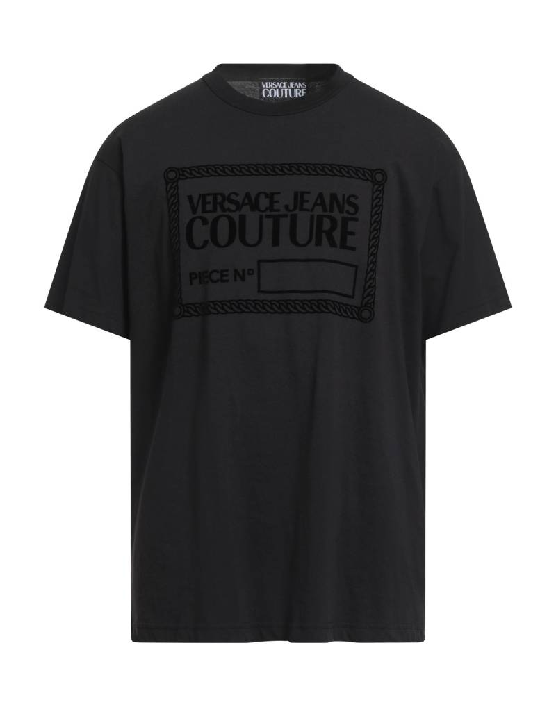 VERSACE JEANS COUTURE T-shirts Herren Schwarz von VERSACE JEANS COUTURE