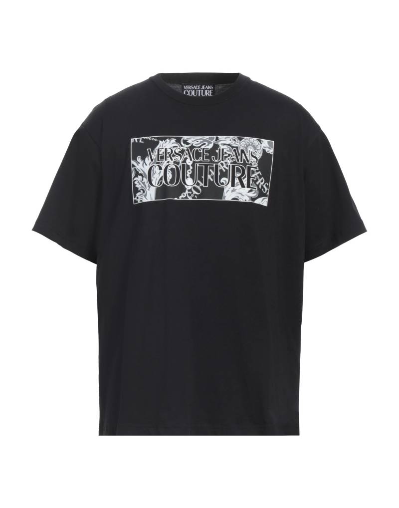 VERSACE JEANS COUTURE T-shirts Herren Schwarz von VERSACE JEANS COUTURE