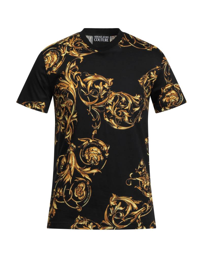 VERSACE JEANS COUTURE T-shirts Herren Schwarz von VERSACE JEANS COUTURE