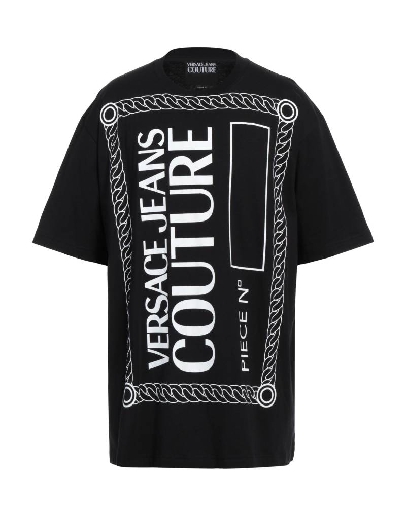 VERSACE JEANS COUTURE T-shirts Herren Schwarz von VERSACE JEANS COUTURE