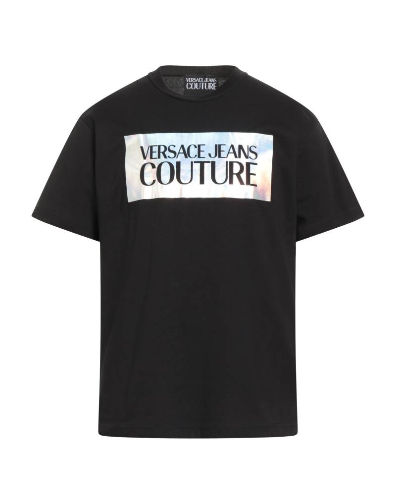 VERSACE JEANS COUTURE T-shirts Herren Schwarz von VERSACE JEANS COUTURE
