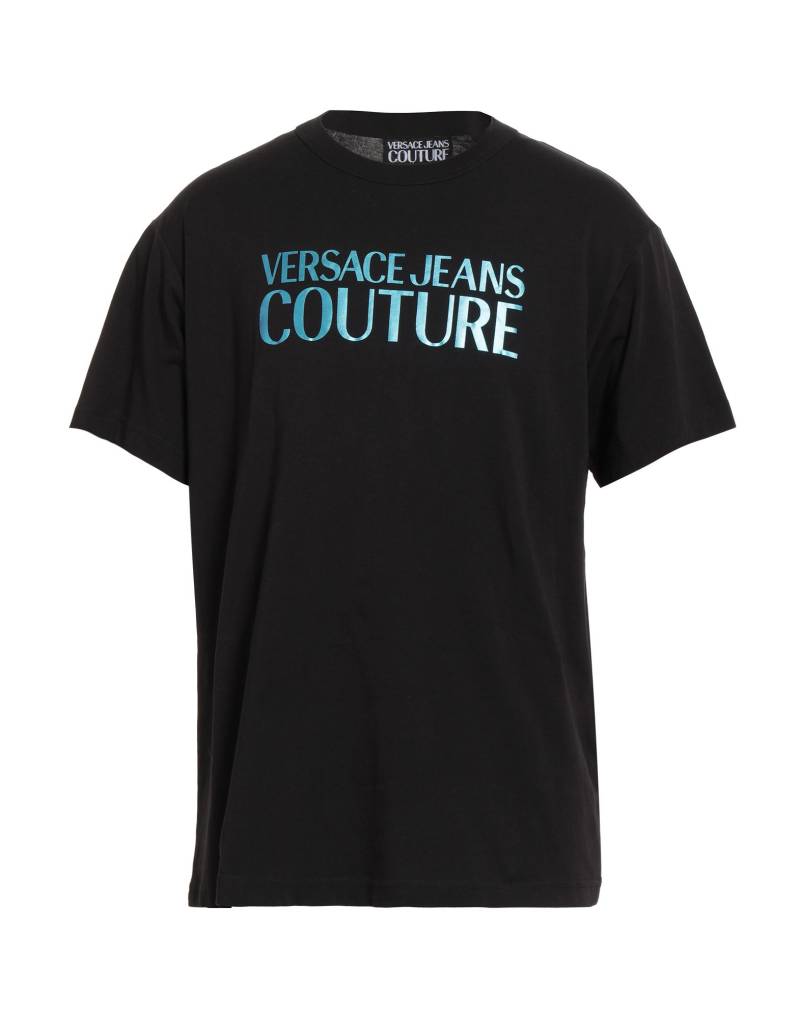 VERSACE JEANS COUTURE T-shirts Herren Schwarz von VERSACE JEANS COUTURE