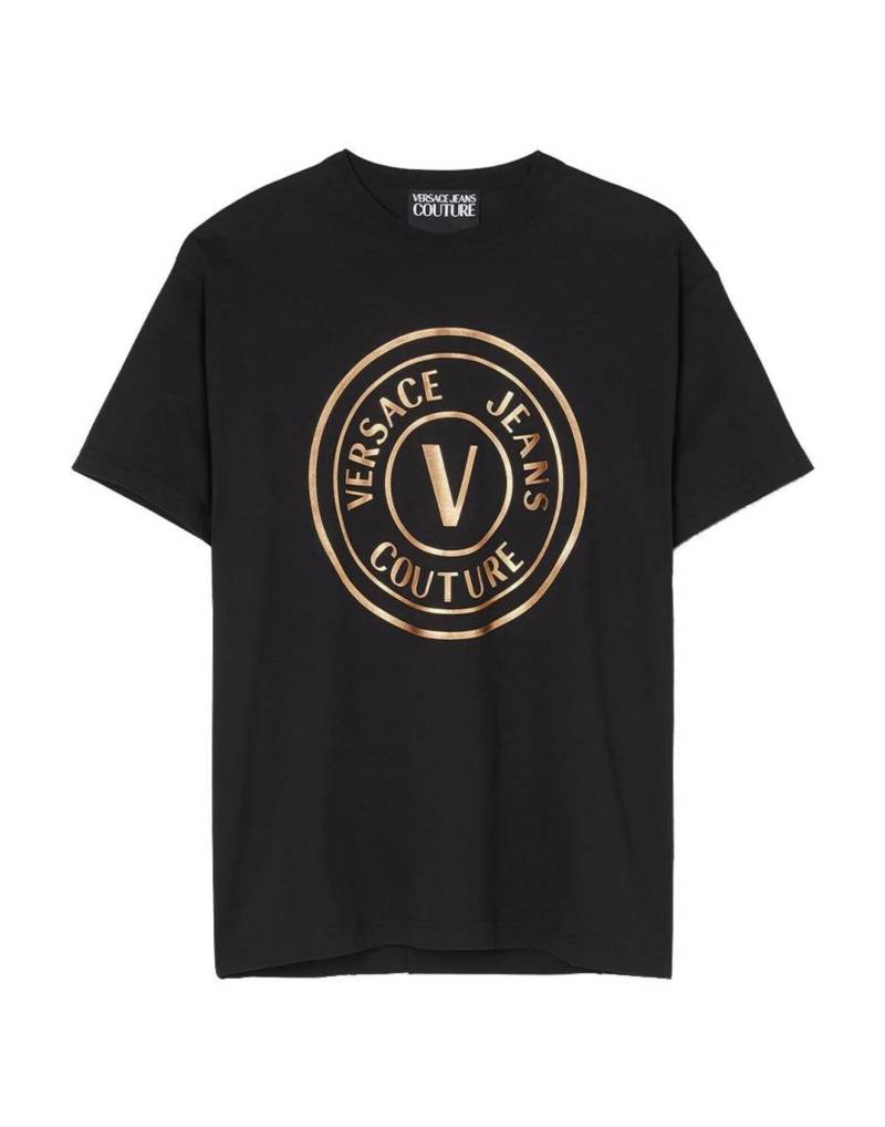 VERSACE JEANS COUTURE T-shirts Herren Schwarz von VERSACE JEANS COUTURE