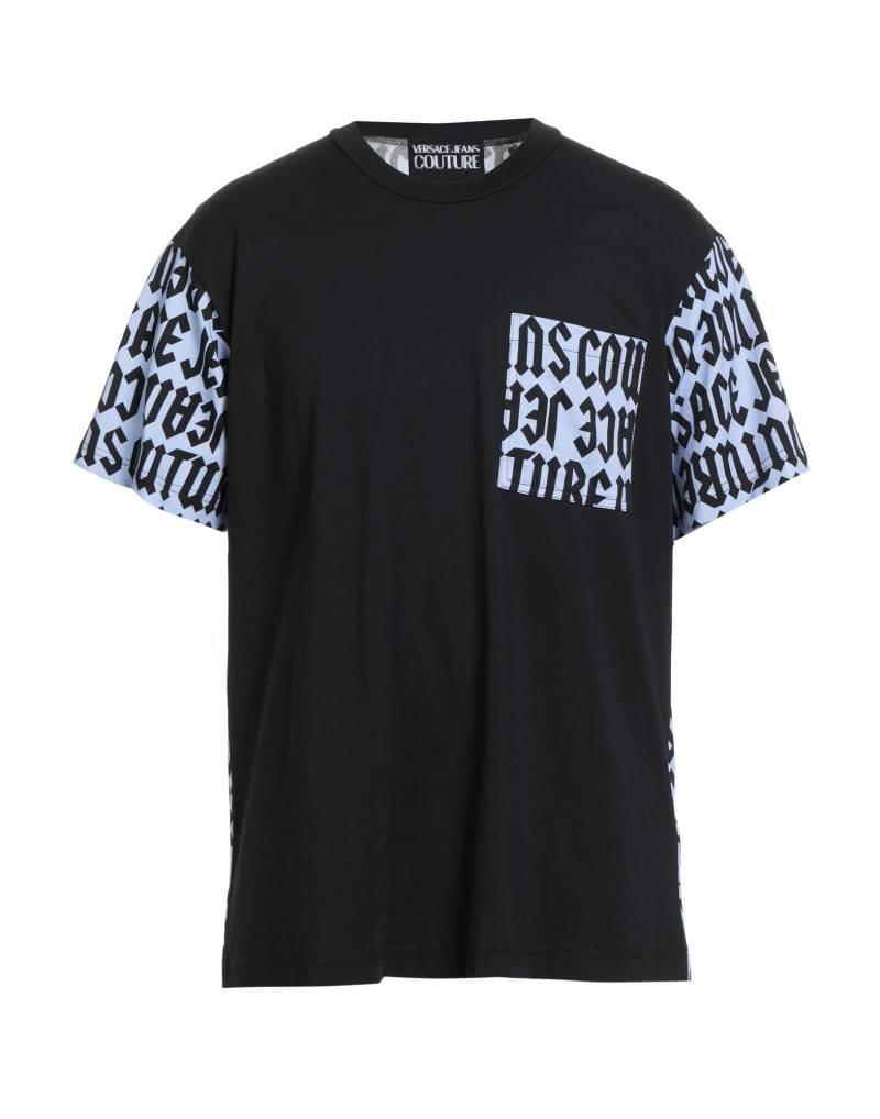 VERSACE JEANS COUTURE T-shirts Herren Schwarz von VERSACE JEANS COUTURE