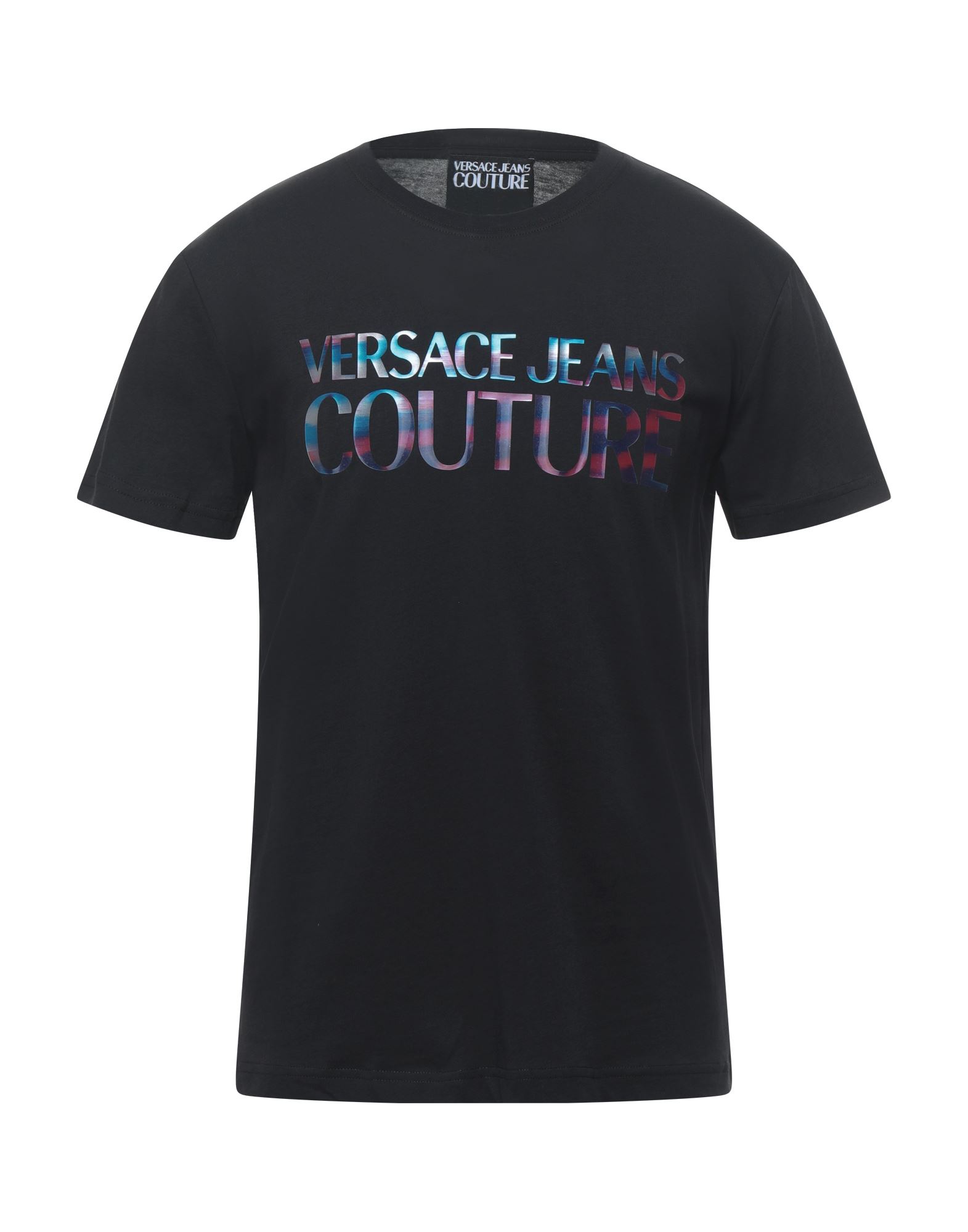 VERSACE JEANS COUTURE T-shirts Herren Schwarz von VERSACE JEANS COUTURE