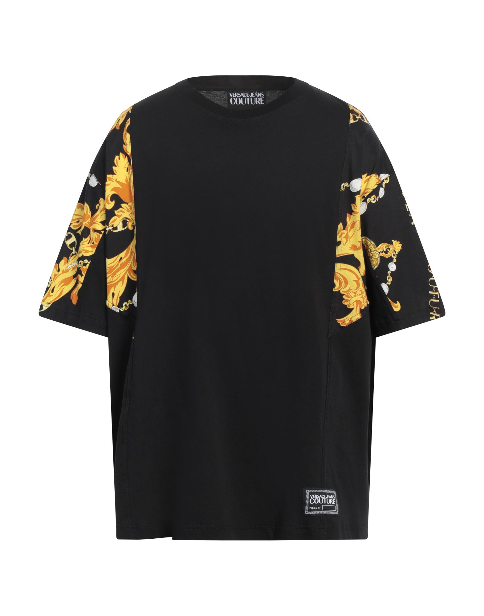 VERSACE JEANS COUTURE T-shirts Herren Schwarz von VERSACE JEANS COUTURE