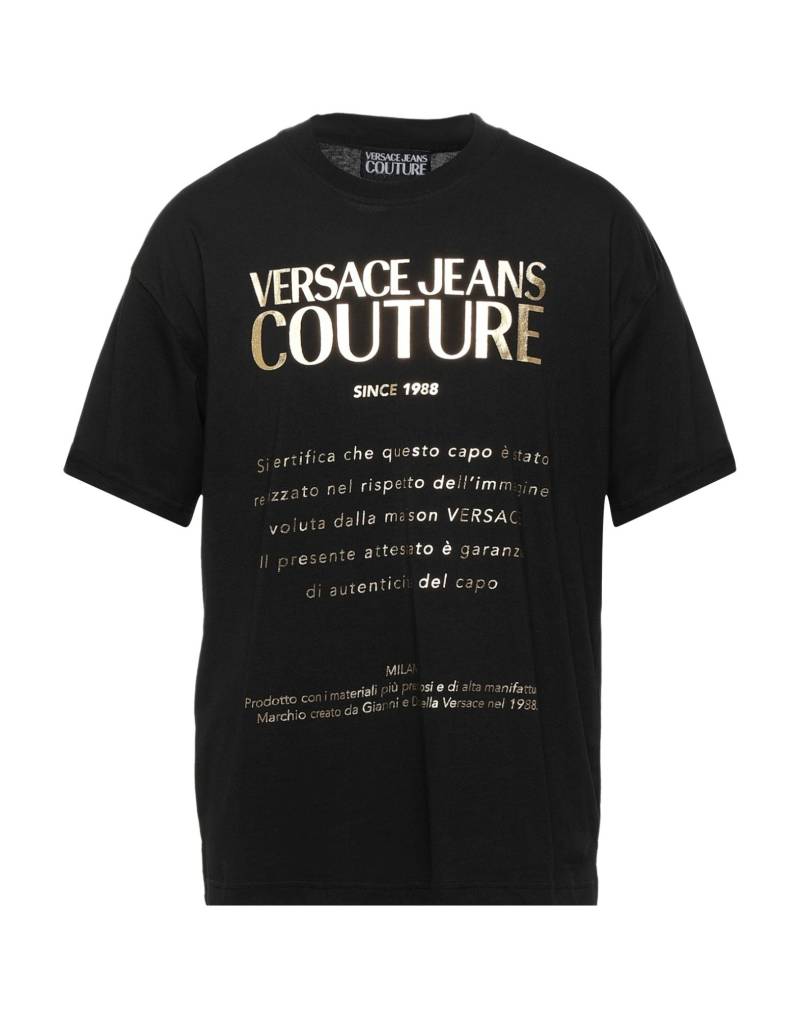 VERSACE JEANS COUTURE T-shirts Herren Schwarz VERSACE JEANS COUTURE T-shirts Herren Schwarz von VERSACE JEANS COUTURE