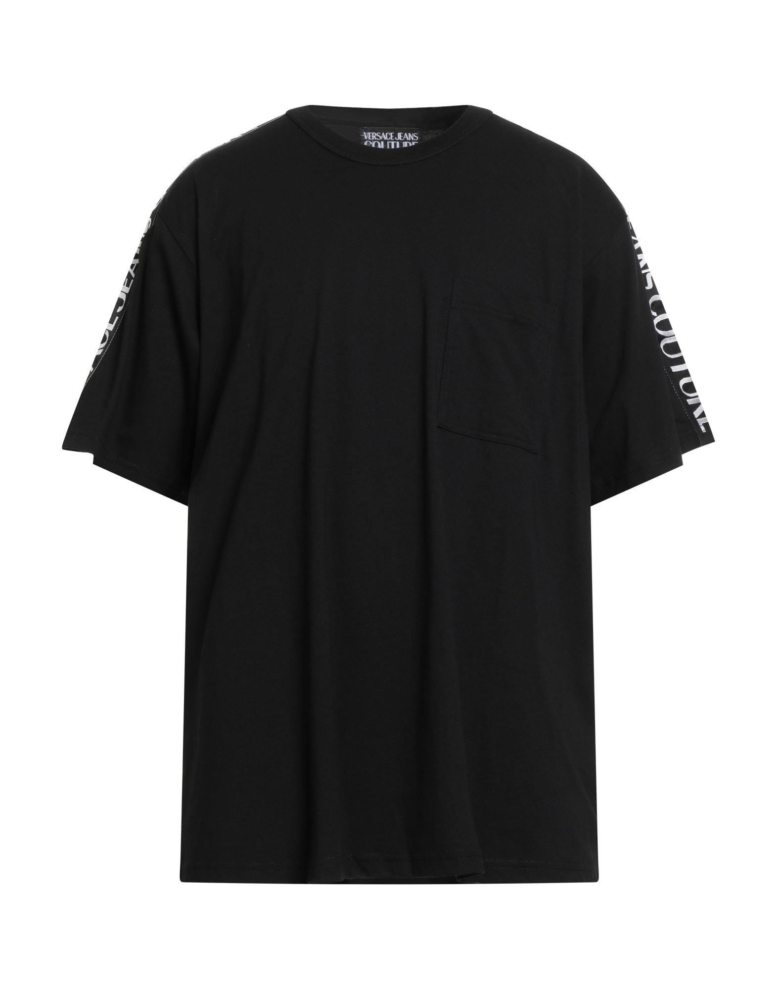 VERSACE JEANS COUTURE T-shirts Herren Schwarz von VERSACE JEANS COUTURE