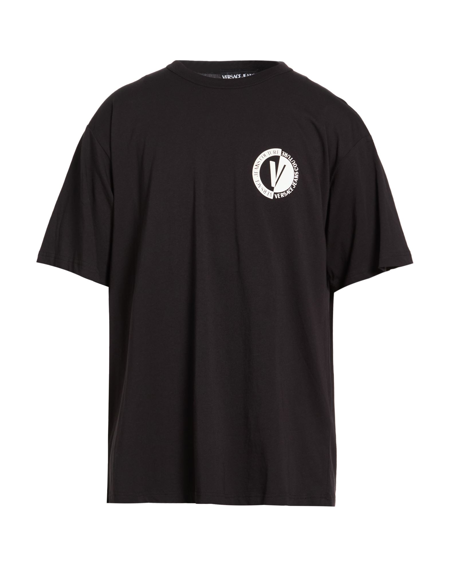 VERSACE JEANS COUTURE T-shirts Herren Schwarz von VERSACE JEANS COUTURE