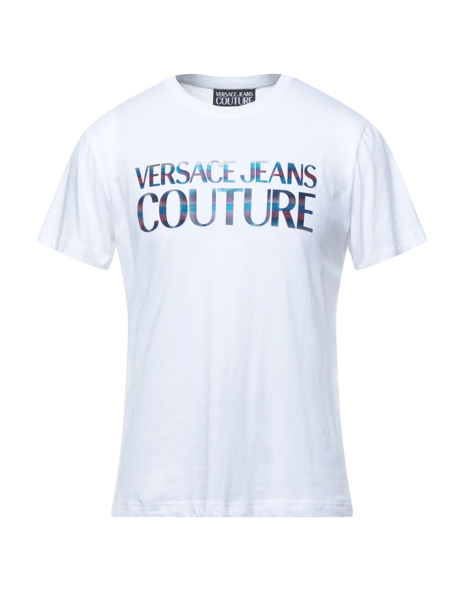 VERSACE JEANS COUTURE T-shirts Herren Weiß von VERSACE JEANS COUTURE