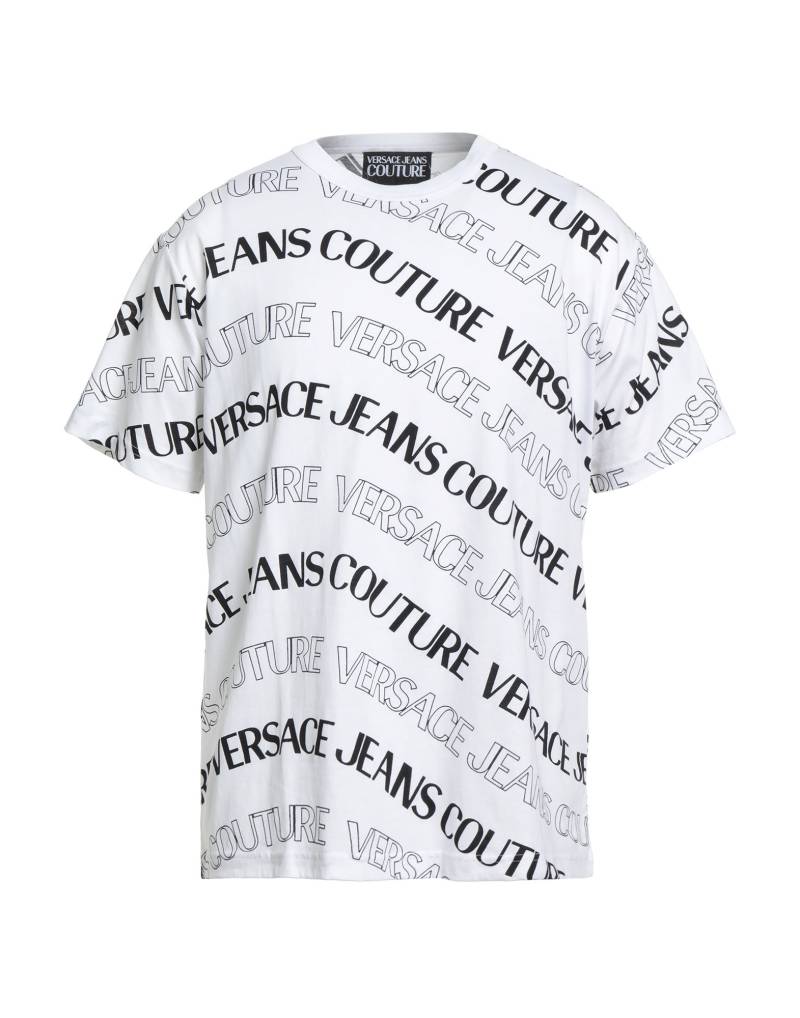 VERSACE JEANS COUTURE T-shirts Herren Weiß von VERSACE JEANS COUTURE