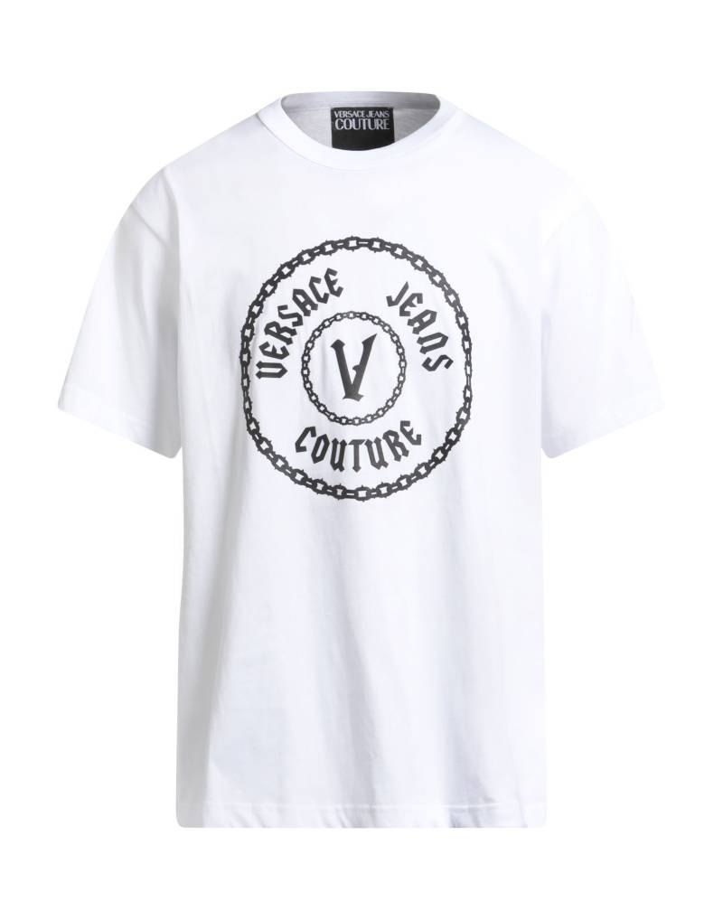 VERSACE JEANS COUTURE T-shirts Herren Weiß von VERSACE JEANS COUTURE