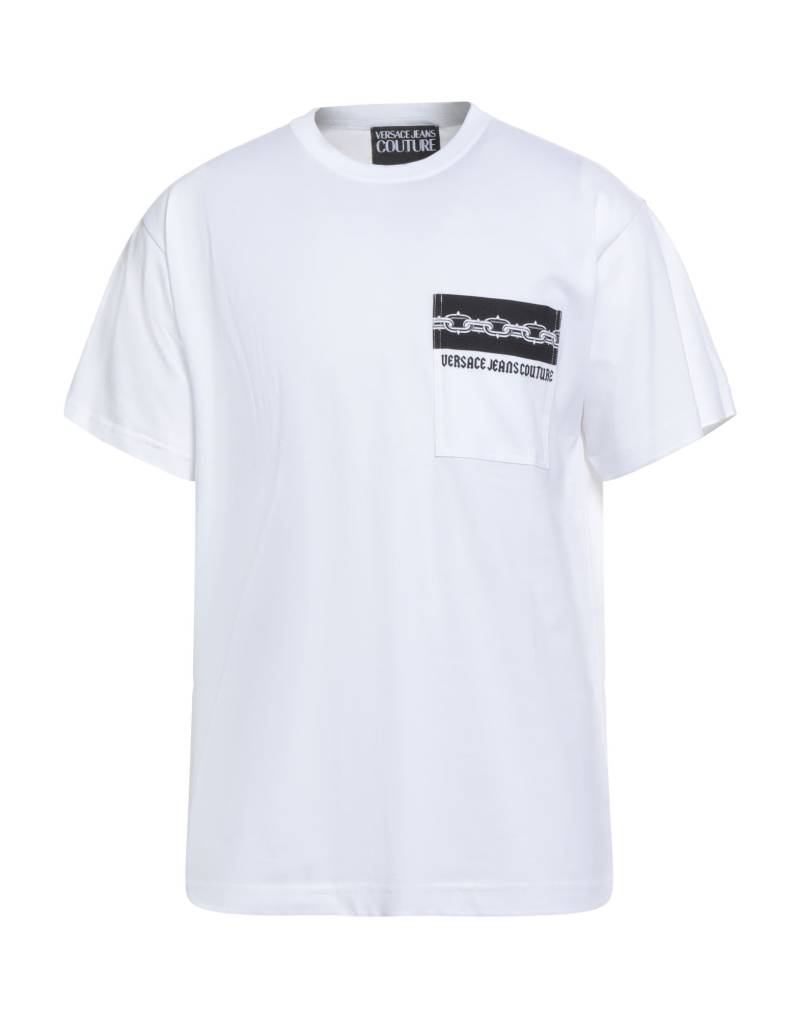 VERSACE JEANS COUTURE T-shirts Herren Weiß VERSACE JEANS COUTURE T-shirts Herren Weiß von VERSACE JEANS COUTURE
