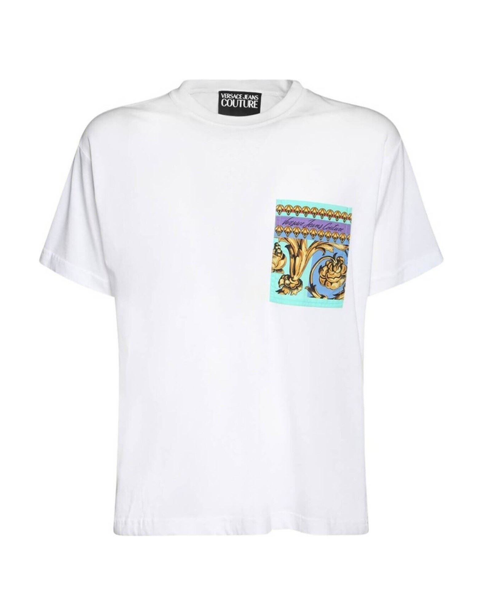 VERSACE JEANS COUTURE T-shirts Herren Weiß von VERSACE JEANS COUTURE